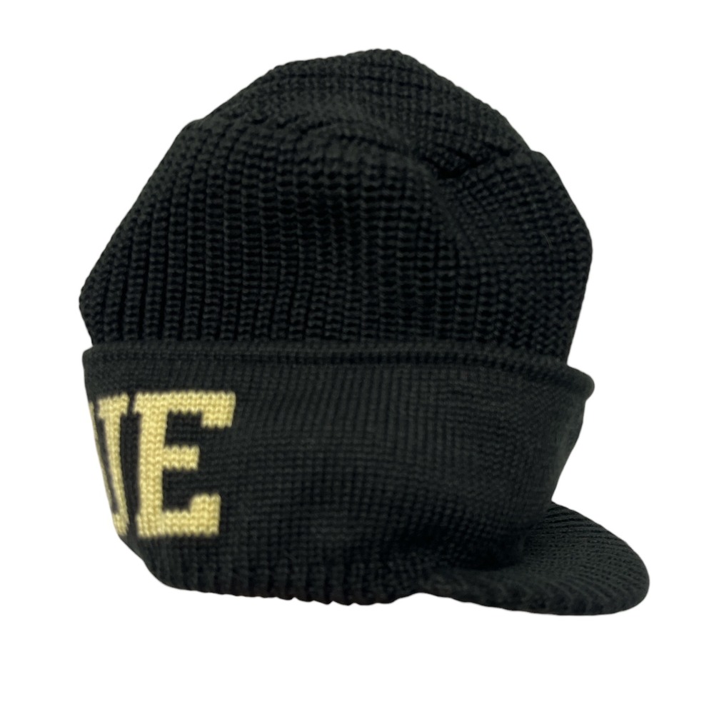 Purdue Boilermakers Nike Brim Beanie Hat Black Knit‎ Skate Skater Outdoor